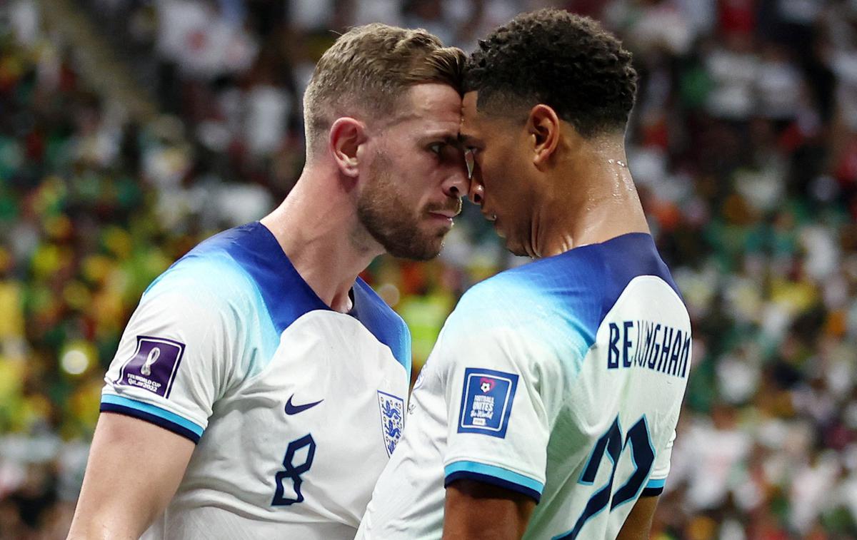 Anglija Jordan Henderson | Angleži so zmagali s 3:0. | Foto Reuters