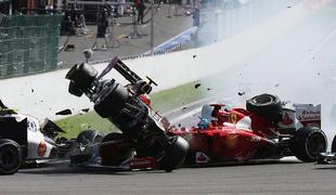 Grosjeanu dirka suspenza: Priznam napako