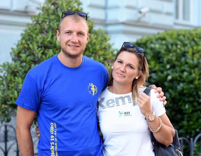 Neli Irman in Žiga Mlakar, ambasadorja evropskega prvenstva mladink | Foto: Slavko Kolar