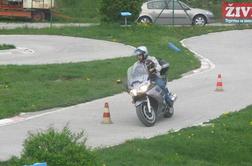 Tolminski policisti za večjo varnost voznikov motornih koles (FOTO)