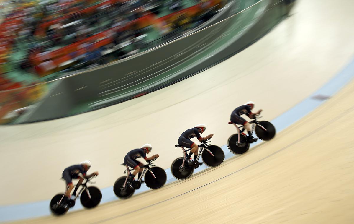 Britanci kolesarstvo na stezi rio zlato svetovni rekord | Foto Reuters