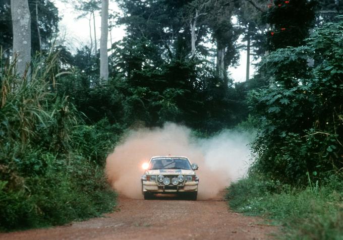 Prizor z relija na Slonokoščeni obali, kjer je leta 1982 Röhrl dosegel ključno zmago za vozniški naslov svetovnega prvaka. | Foto: Opel