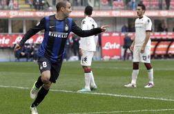 Handanović prejel dva gola, Sampdoria glavna v Genovi