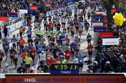 Letošnji newyorški maraton zapisan kot največji v zgodovini
