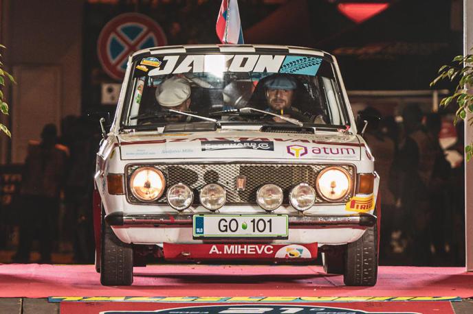 Rally Legend Mihevc stoenka | Andrej Mihevc in Urban Troha (zastava 101) na slavnem Rally Legend v San Marinu. | Foto Jan Rustja