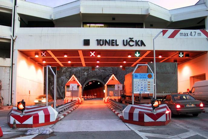 predor, tunel, Učka, Hrvaška | Kriva je bila prehitra vožnja.  | Foto Profimedia