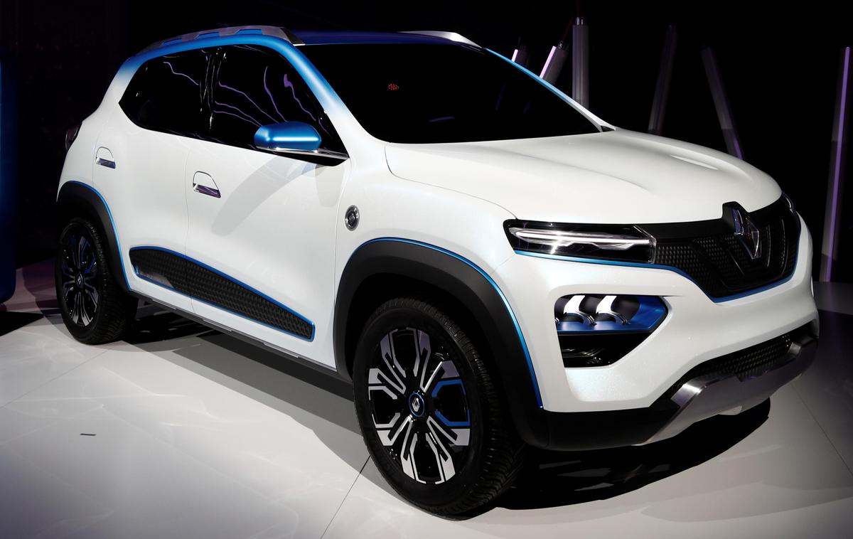 Renault K-Ze | Električni renault city K-ZE. Skupaj s kitajskim partnerjem JMEV ga bodo v obliki električne dacie prihodnje leto pripeljali tudi v Evropo. | Foto Reuters