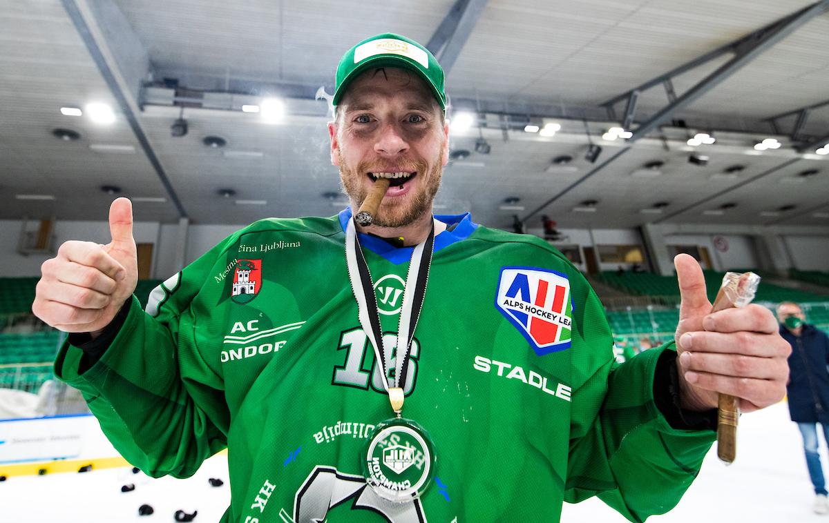 Aleš Mušič | Aleš Mušič se je z Zmaji veselil enajstih naslovov slovenskih državnih prvakov, dvakrat je osvojil tudi Alpsko ligo. | Foto Morgan Kristan/Sportida