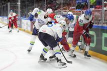 SP v hokeju 2023: slovenska hokejska reprezentanca : Češka
