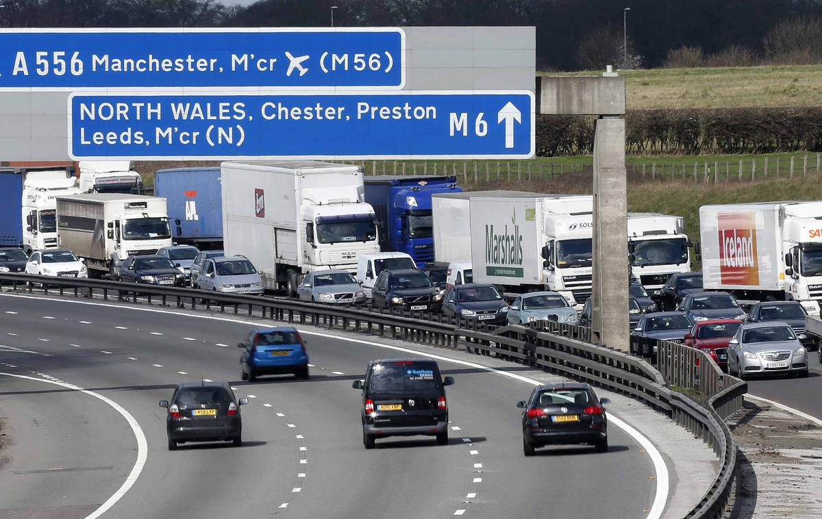 avtocesta M6 | Avtocesta M6 je za Britance že plačljiva. | Foto Reuters
