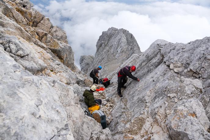 Obnova planinske poti od Koče na Gozdu na Prisojnik v Julijskih Alpah | Foto Grega Eržen