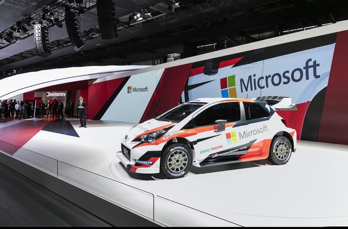 Toyota bo tudi prek športnega programa sodelovala z Microsoftom, s katerim razvijajo sistem samodejne pomoči oziroma vozniškega asistenta gibalno oviranim voznikom. | Foto: Toyota