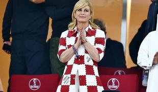 Nekdanja hrvaška predsednica v Katarju nosila srajco za 1.300 evrov