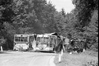 25 let samostojne Slovenije: bitko so z avtobusi in tovornjaki bili tudi vozniki