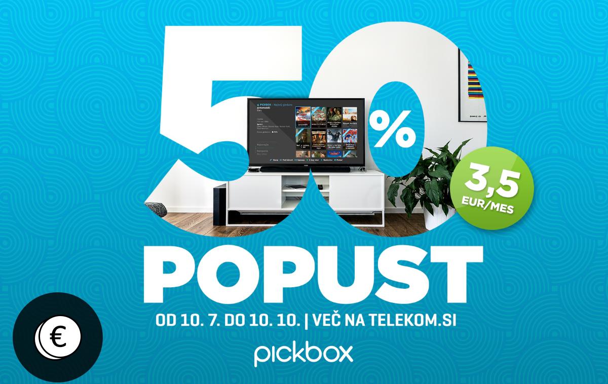 Pickbox Telekom Slovenije akcijska ponudba