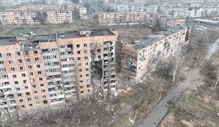 Na vzhodu Ukrajine se krepijo spopadi za mesto Vugledar