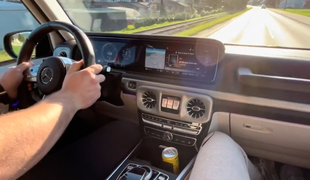 Kaj pravi policija? 129 km/h po Zaloški, objavil je posnetek. #video 