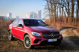 Mercedes-Benz GLC coupe - fotogalerija testnega vozila