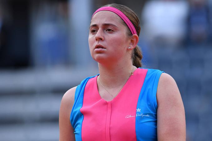 Jelena Ostapenko se je letos poslovila v 2. krogu OP Francije. | Foto: AP / Guliverimage