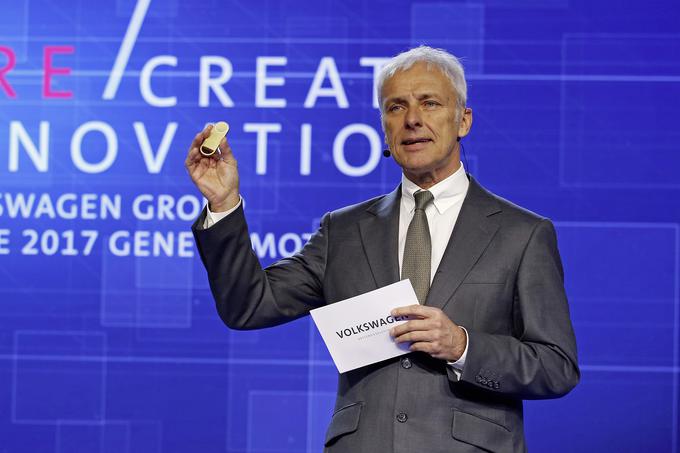 Matthias Müller obljublja, da bo Volkswagen postal hitrejši, še bolj osredotočen in se še bolj približal kupcem. | Foto: Volkswagen