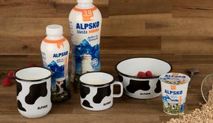 Polni in kremasti, sveži mlečni izdelki Alpsko