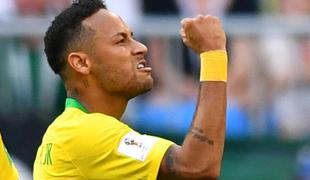 Neymar in Firmino za brazilski četrtfinale