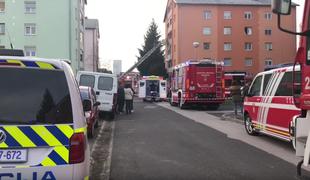 Močna eksplozija v Mariboru, celotno nadstropje uničeno #video