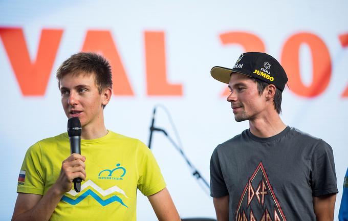 S Primožem Rogličem sta najbolj vroča slovenska kolesarja.
 | Foto: Urban Meglič/Sportida
