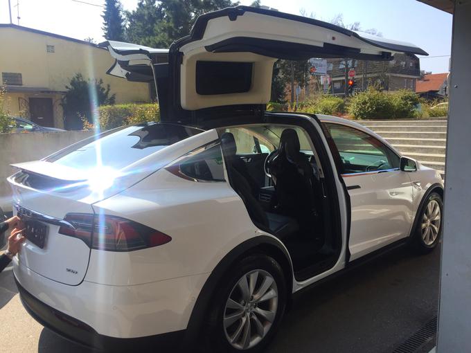 Tesla X je prispela tudi v Slovenijo. | Foto: Gregor Pavšič