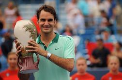 80. turnirska zmaga Federerja in šesta v Cincinnatiju
