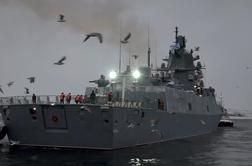 Ruska fregata v Atlantiku izvedla simulacijo s hiperzvočnimi raketami cirkon