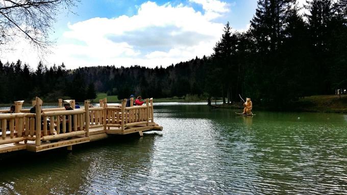  Bloško jezero najdete v kraju Volčje pri Novi Vasi na Blokah. Za predstavitev kliknite na fotografijo. | Foto: www.mojajezera.si