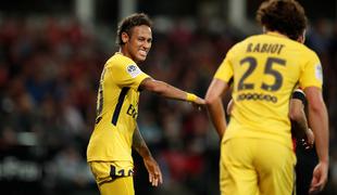 Neymar ob debiju potrdil zmago PSG-ja