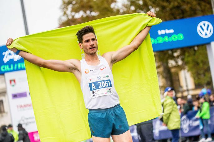 Domen Hafner Ljubljanski maraton | Domen Hafner je državni prvak na desetkilometrski razdalji. | Foto Siniša Kanižaj/Sportida