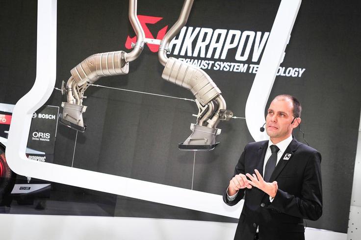 Uroš Rosa, Akrapovičev izvršni direktor. | Foto: