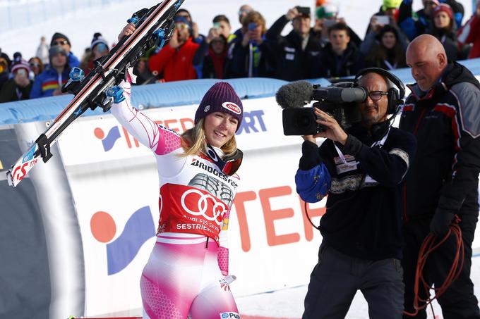 Američanka Mikaela Shiffrin je v tej sezoni zaslužila že 403 tisočake.   | Foto: Guliverimage/Getty Images