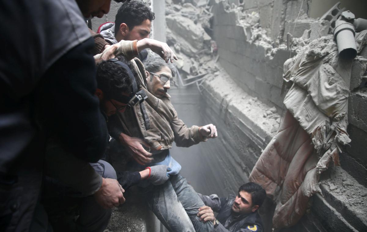 Spopadi v Vzhodni Guti | Foto Reuters