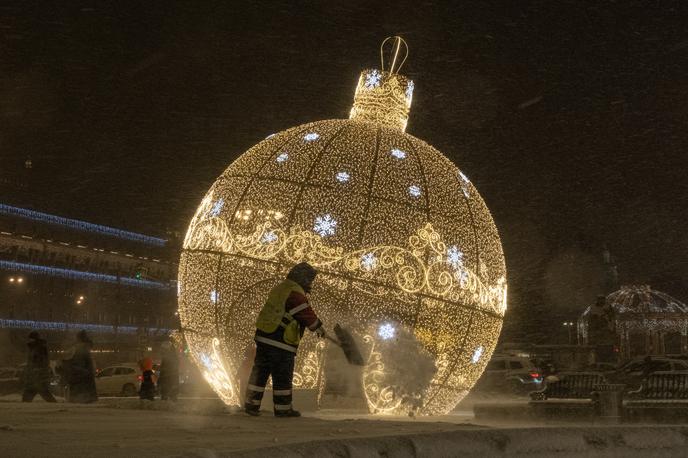 Sneg v Moskvi | Foto Reuters
