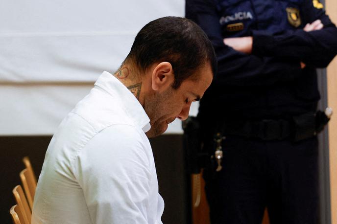 Dani Alves | Dani Alves je bil obsojen na štiri leta in pol zapora. | Foto Reuters
