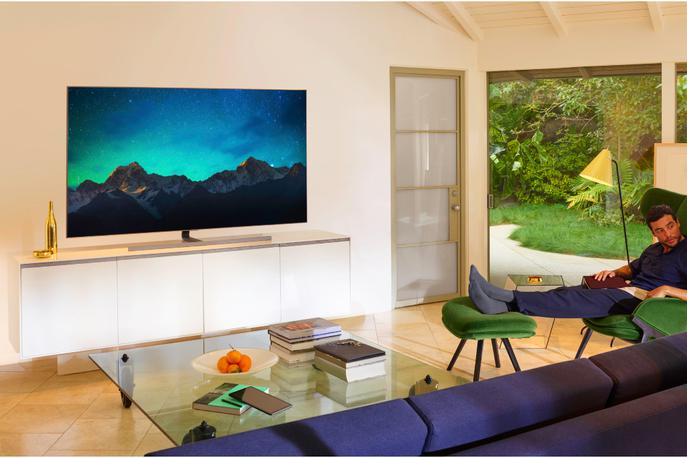 Samsung televizor | Samsung ponuja nove televizorje v diagonali do 249 centimetrov z ločljivostjo 8K ter do 208 centimetrov z ločljivostjo 4K. | Foto Samsung