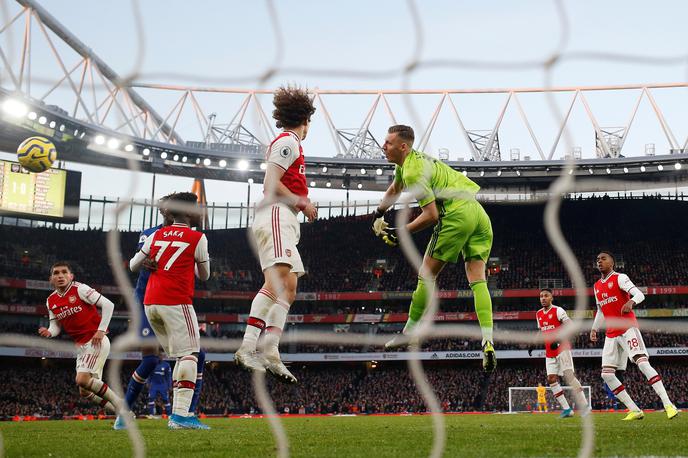 Arsenal - Chelsea | V derbiju kroga sta obračunala londonska velikana Arsenal in Chelsea. | Foto Reuters