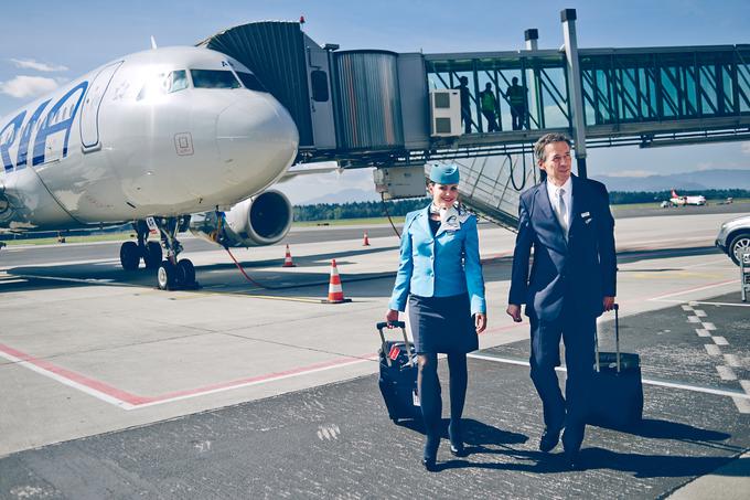Cene poletov so nekoliko nižje tudi pri Adrii Airways, opažajo naraščanje števila potnikov v Bruselj, saj se je letenje dokončno doseglo obseg pred napadi. | Foto: Klemen Korenjak