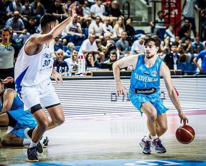 Urban Klavžar je odlično izkoristil ponujeno priložnost. | Foto: FIBA
