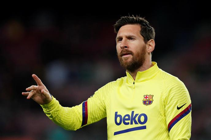 Lionel Messi | Lionel Messi je javno napadel športnega direktorja Barcelone Erica Abidala in močno stresel nogometno Španijo. | Foto Reuters