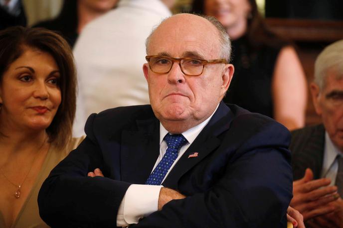 Rudy Giuliani | Rudy Giuliani pravi, da je šlo le za sarkazem. | Foto Reuters