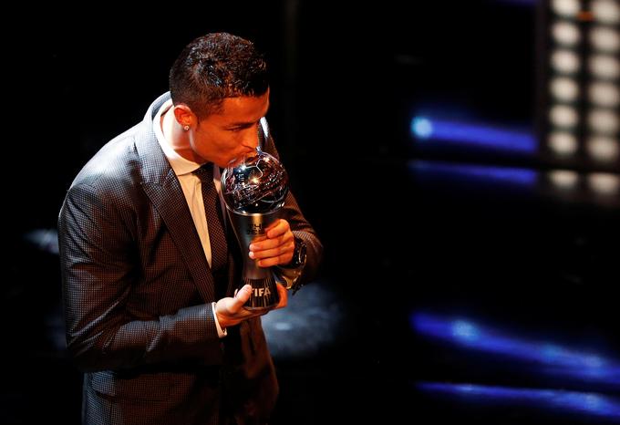 Letos je prejel tudi nagrado Fife za najboljšega igralca leta the best. | Foto: Reuters