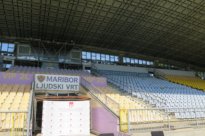 Po obnovi zahodne tribune bo stadion izpolnjeval najnovejše predpise za športna tekmovanja. | Foto: Andreja Seršen /STA