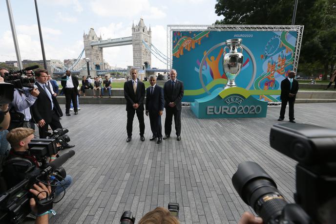 Aleksander Čeferin London | Predsednik Uefe Aleksander Čeferin bo pokal, namenjen evropskem prvaku, podelil 11. julija na Wembleyju v Londonu. | Foto Guliverimage