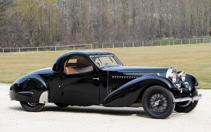 Bugatti type 57 atalante prototype iz leta 1935 s pričakovano ceno od 2,8 do 3,2 milijona evrov. | Foto: RM Sotheby's