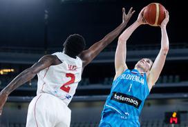 slovenska ženska košarkarska reprezentanca : Črna gora, pripravljalna tekma
